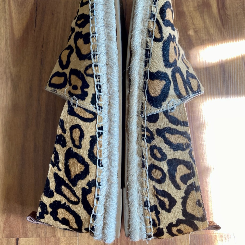 Sam Edelman Khloe Leopard Calf Hair Espadrilles - Picture 7 of 12